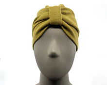 Lade das Bild in den Galerie-Viewer, Lui Luis | Knoten - Mütze| Gold - Olive