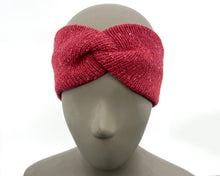 Lade das Bild in den Galerie-Viewer, Lui Luis | Stirnband | Strick - Rot