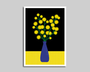 Schneeberg.Land | Inkjetprints A3 | Gelbe Blumen