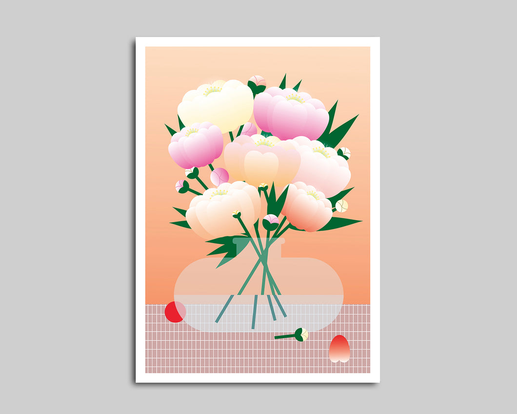 Schneeberg.Land | Inkjetprints A3 | Pfingstrosen