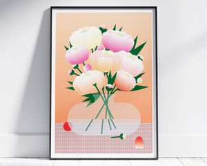 Schneeberg.Land | Inkjetprints A3 | Pfingstrosen