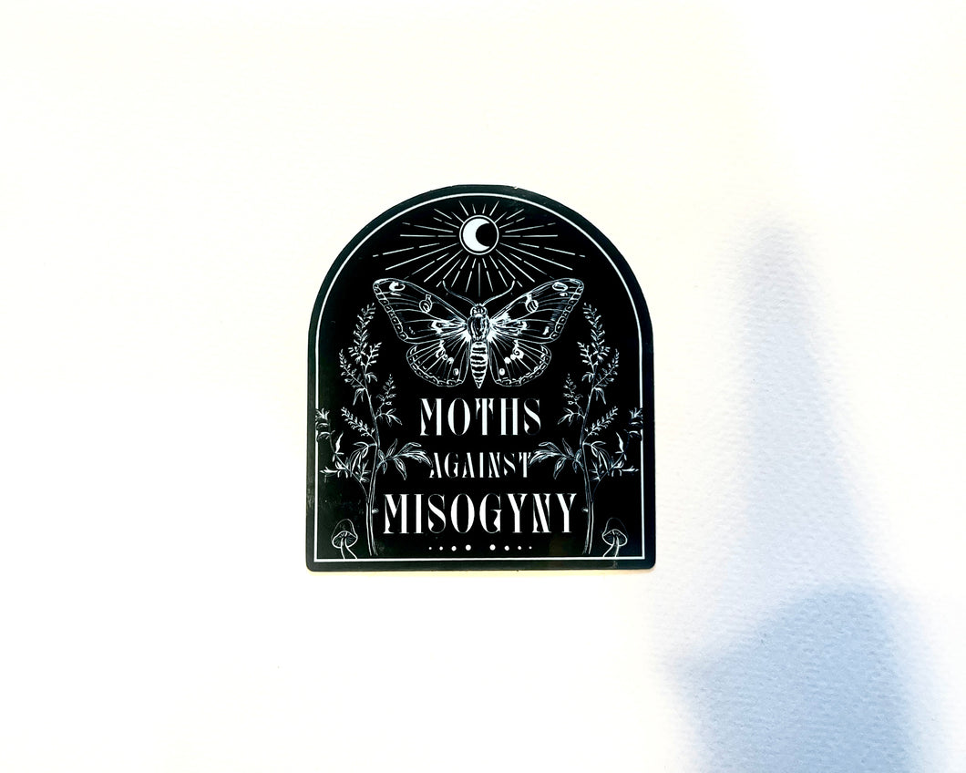 BugLady | Sticker | Moths Against Misogyny