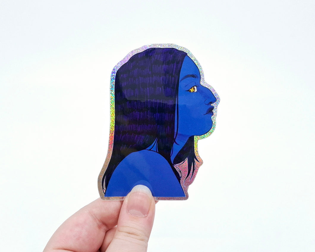 Sara Macias | Sticker | Blue
