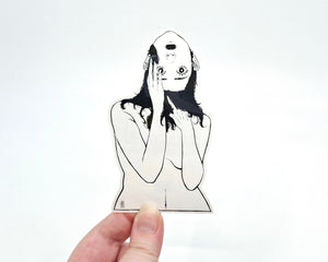 Sara Macias | Sticker | Upside Down