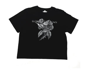 BugLady | Cropped Heavy T | Slow The F*ck Down