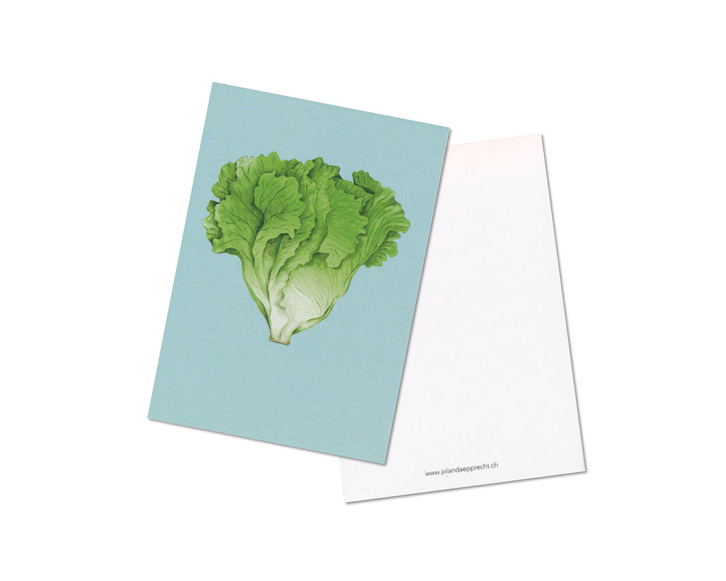 Jolanda Epprecht | Postkarte | Salat