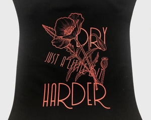 BugLady | Tea Towel | "Dry Just A Little Bit Harder"