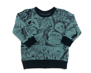 Lunja | Pullover | Animal Print
