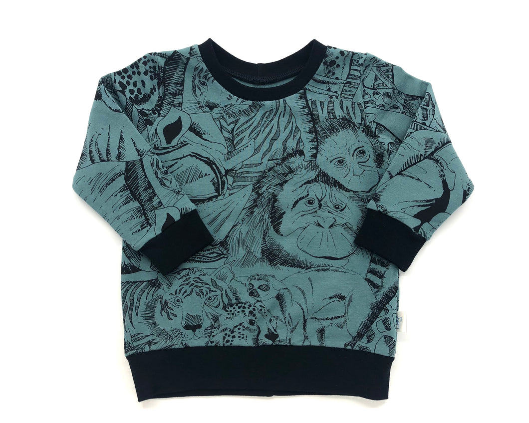 Lunja | Pullover | Animal Print