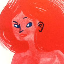 Lade das Bild in den Galerie-Viewer, Eva Rust | Risoprint | Meerjungfrau
