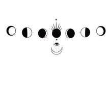 Lade das Bild in den Galerie-Viewer, Buglady 10er Set  &quot;The Moon&quot; Postkarten
