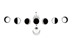 Buglady 10er Set  "The Moon" Postkarten