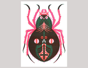 Eva Rust | Risoprint | Spinne