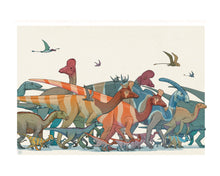 Lade das Bild in den Galerie-Viewer, Jared Muralt | Poster | Dinosaurier 01
