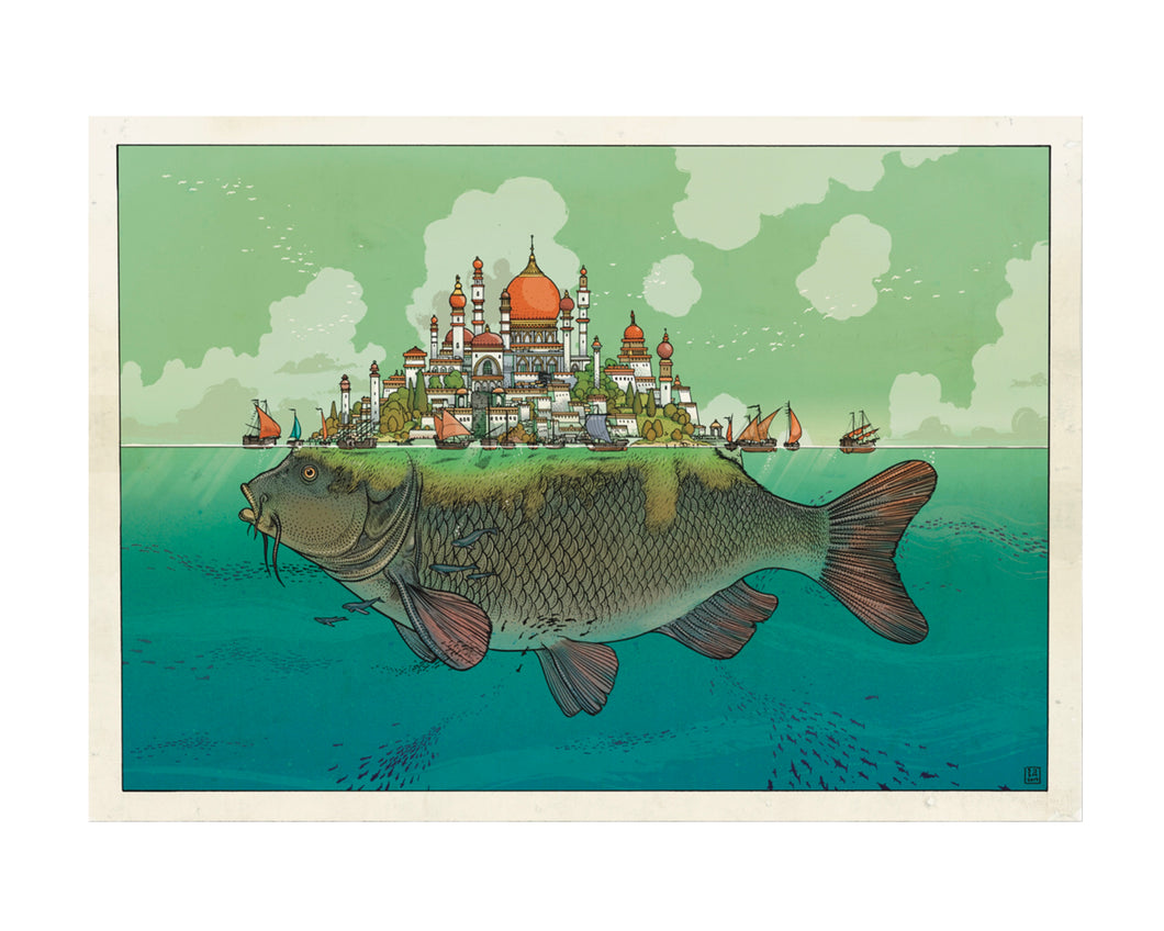 Jared Muralt | Poster | Sindbad Fish City