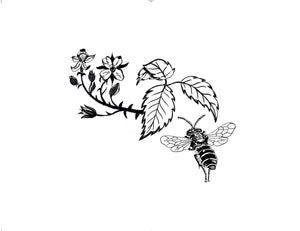 Buglady | Postkarte | Wild Bee