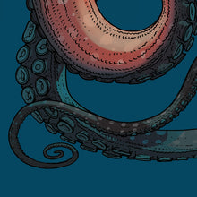 Lade das Bild in den Galerie-Viewer, Jared Muralt | Poster | NYT Riff-Oktopus

