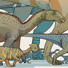 Lade das Bild in den Galerie-Viewer, Jared Muralt | Poster | Dinosaurier 01
