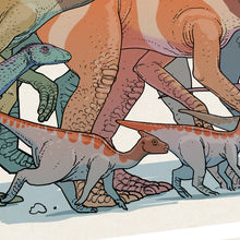 Lade das Bild in den Galerie-Viewer, Jared Muralt | Poster | Dinosaurier 01

