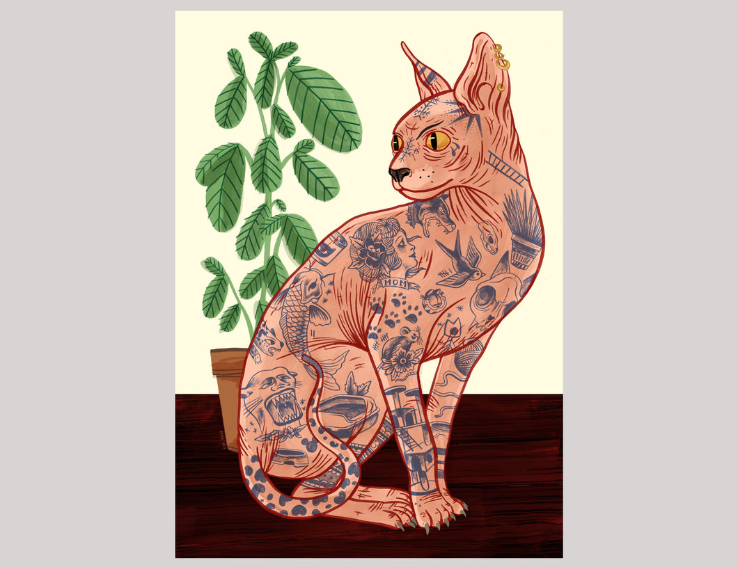 Eva Rust | Poster | Tattookatze