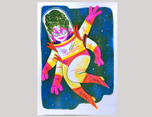 Lade das Bild in den Galerie-Viewer, Eva Rust | Risoprint | Space Lady
